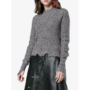 Helmut Lang Grunge distressed sweater XS